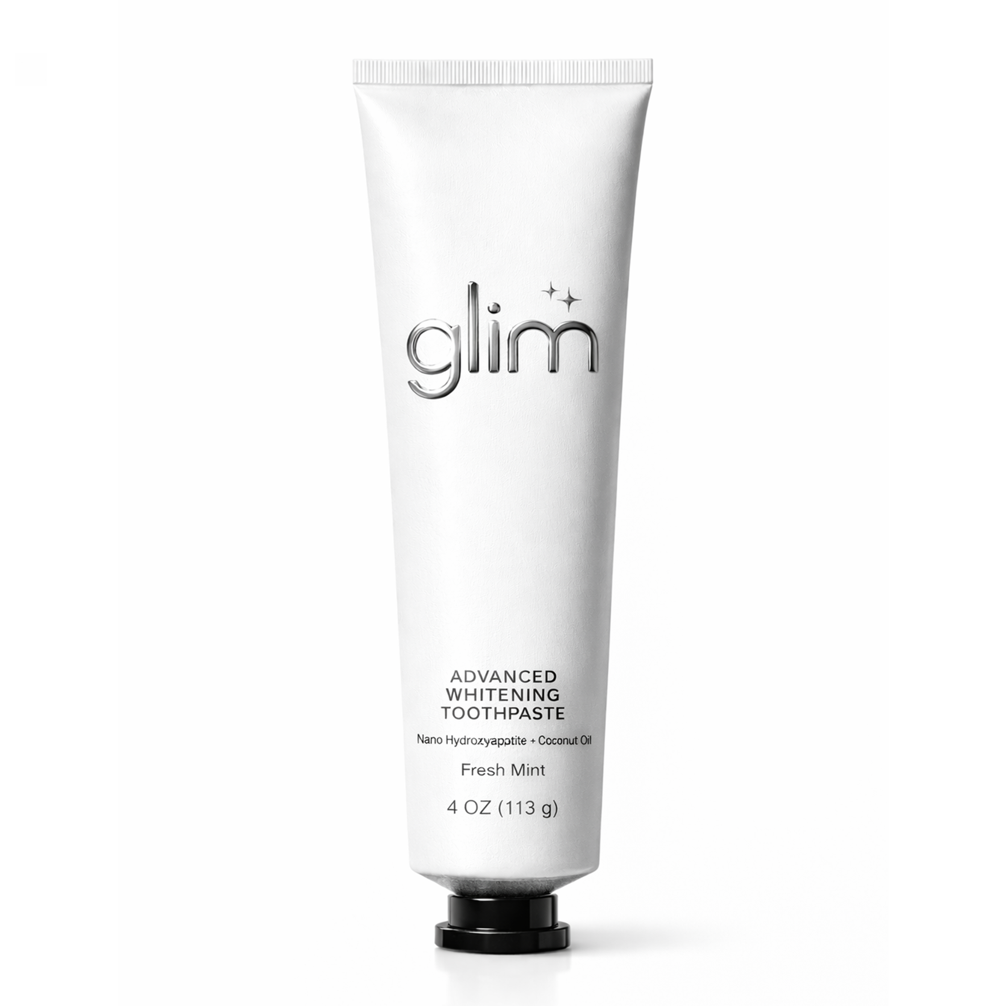 Glim Nano Hydroxyapatite Whitening Toothpaste (Fluoride-Free + Coconut Oil)