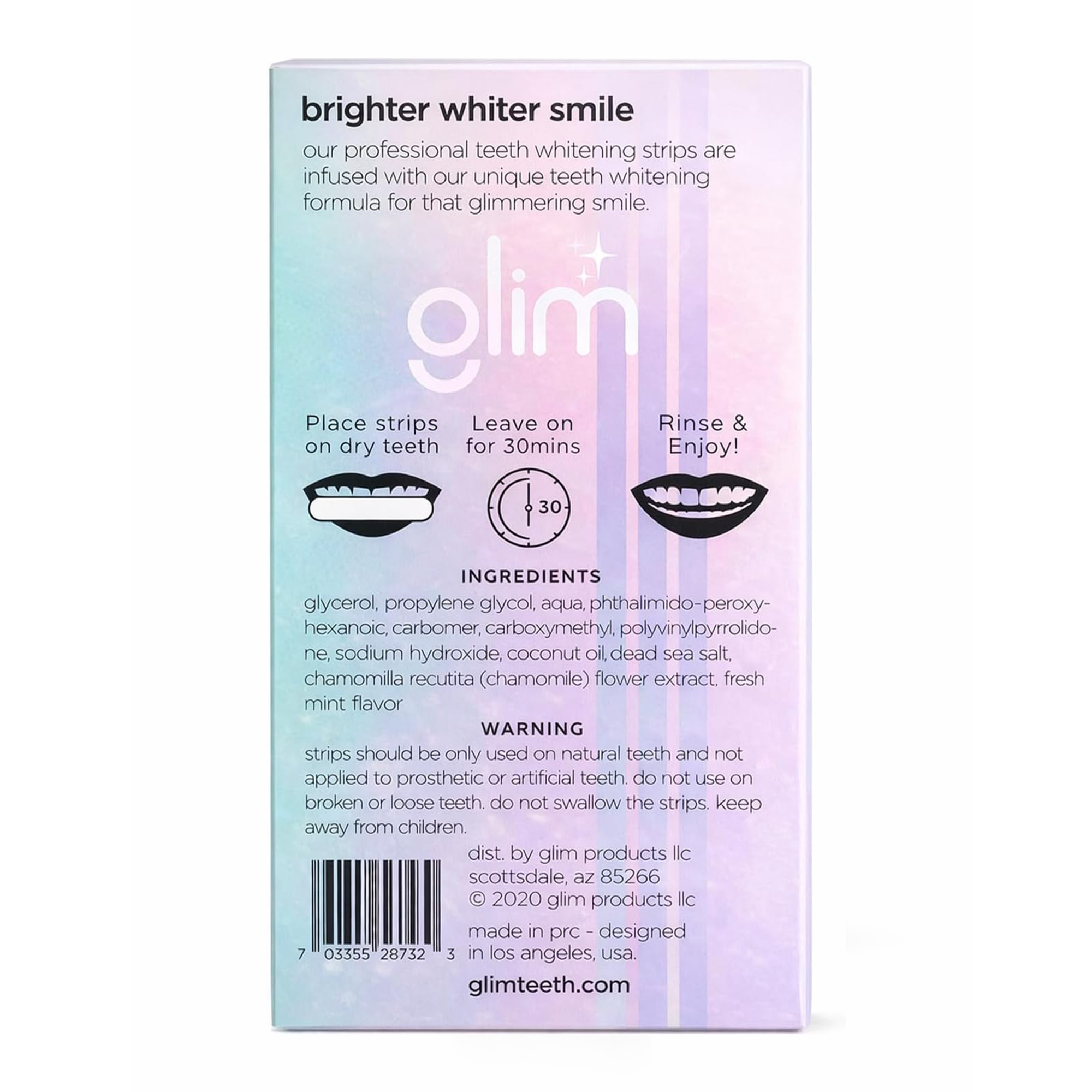 Glim Teeth Whitening Strips